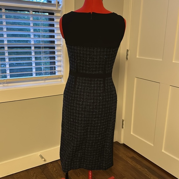 Tory Burch Tweed Sleeveless Dress, Size 2 - Picture 3 of 5